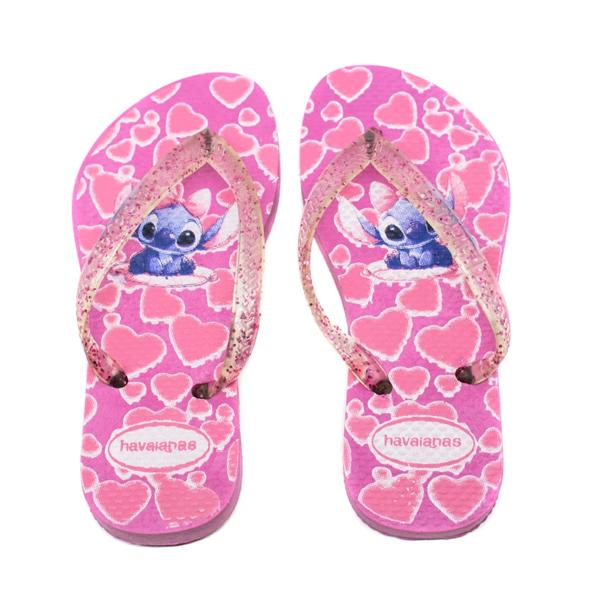 Kit 2 Chinelos Infantil Menina Havaianas Stitch - Imagem 3