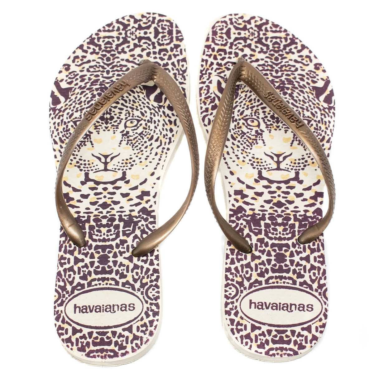 Kit 3 Chinelos Feminino Havaianas Onças - Imagem 3