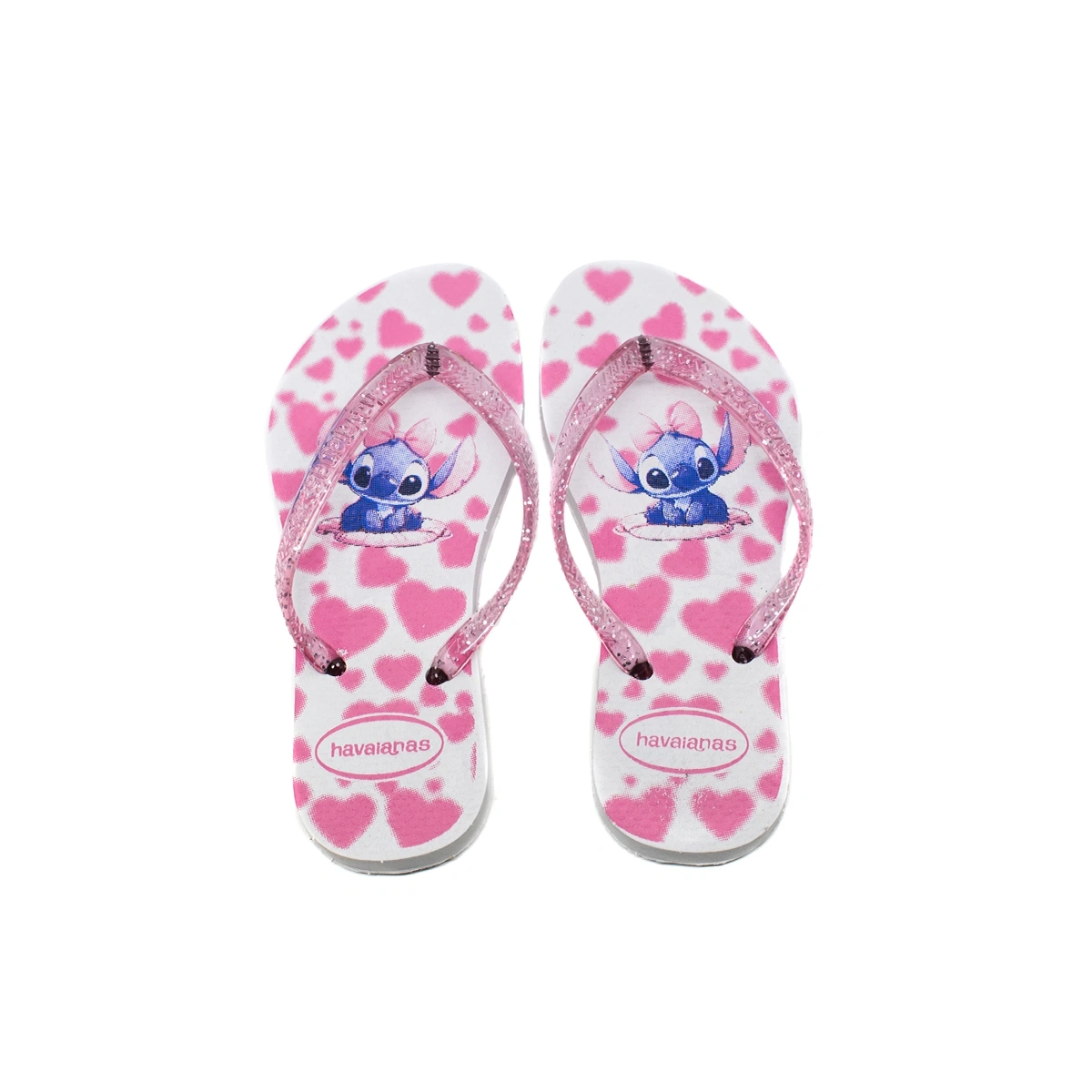 Kit 2 Chinelos Infantil Menina Havaianas Stitch - Imagem 7